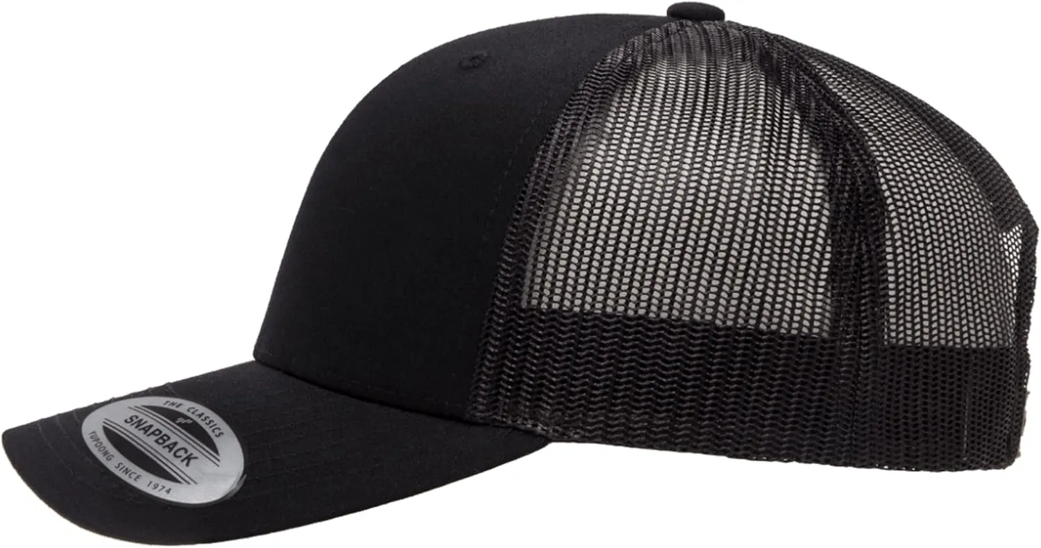 Country Baseball Hat for Men & Women | Stylish Embroidered Longhorn Cow Trucker Hat | Mesh Hats for Men & Women