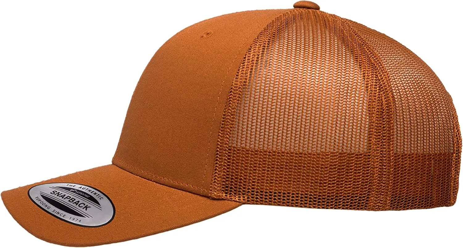 Country Baseball Hat for Men & Women | Stylish Embroidered Longhorn Cow Trucker Hat | Mesh Hats for Men & Women