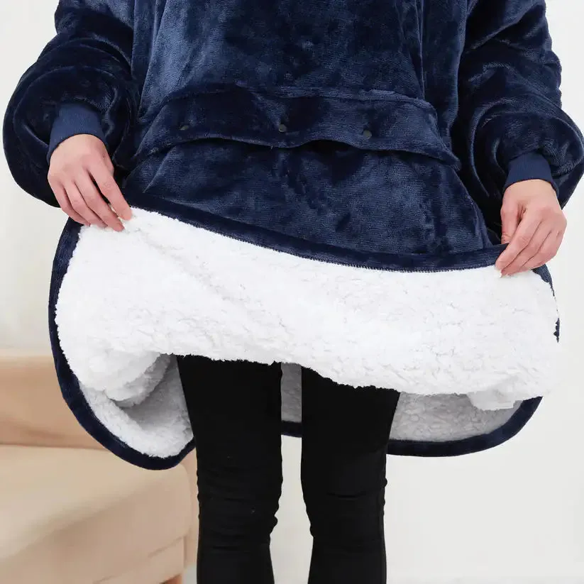 Cozy Thermal Hoodie Blanket for Ultimate Comfort