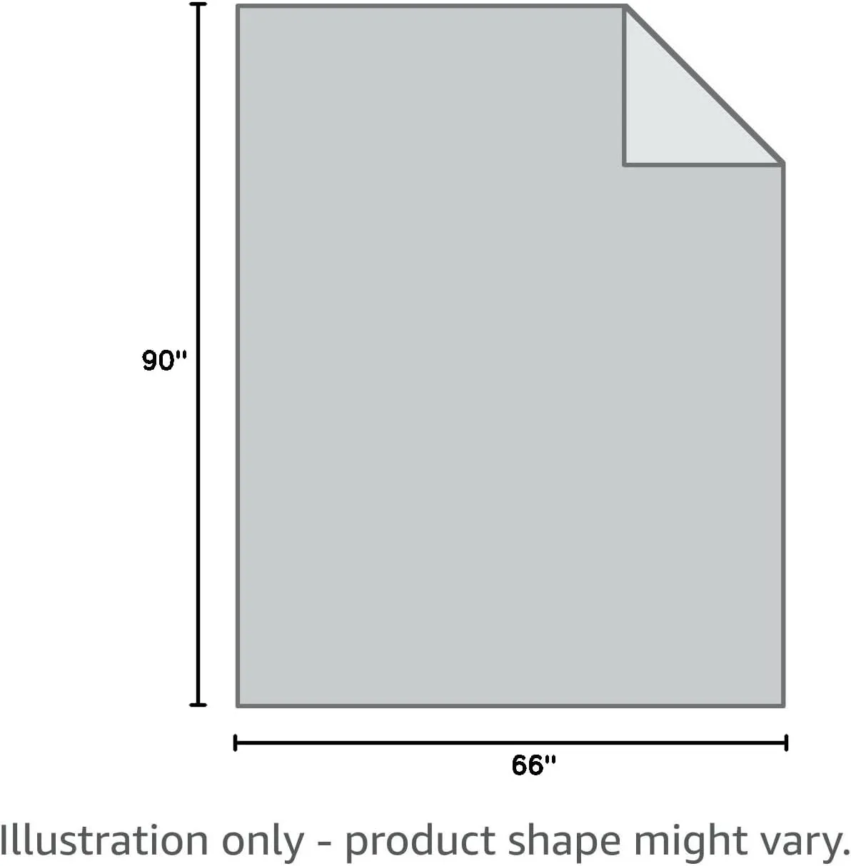 DOLLCENT 100% Cotton Twin Size Blanket for Bed, Premium Soft Combed Lightweight Blankets, Washed Breathable Cozy Bed Throw Blanket, Grey Twin Cotton Blankets for All Season: Grey (66"x90")