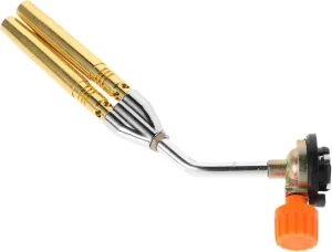 Dual-Tube Manual Ignition Head for Camping Cooking Propane Gas for Grilling Welding Portable Fire Starter