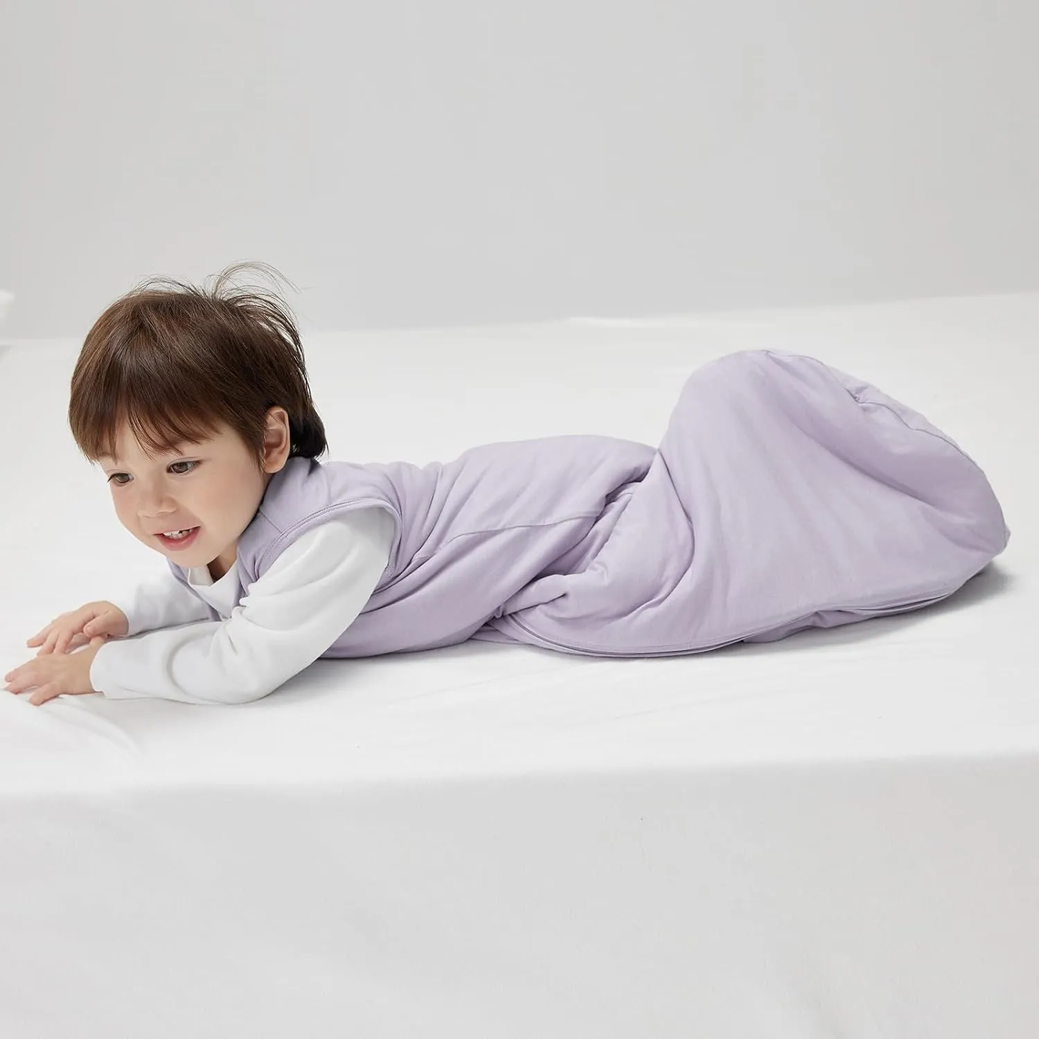 Duomiaomiao Rayon Made from Bamboo Baby Sleep Sack 1.0 TOG, Buttery Soft Wearable blanket Baby, Baby Sleeping bag for Babies