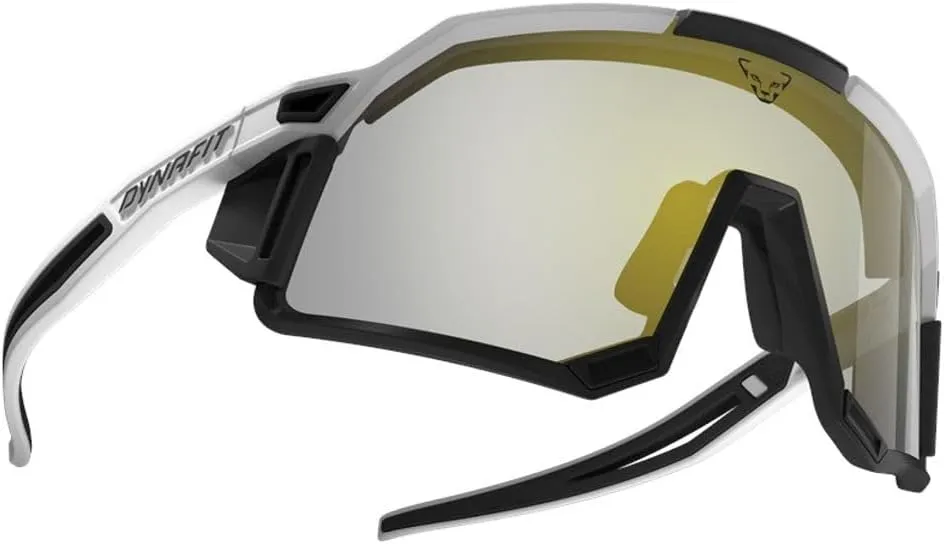 DYNAFIT Sky Pro Sunglasses Black and White - Photochromic Casual Sports Glasses, Size One Size - Colour Blackout - White, Blackout - White, One Size