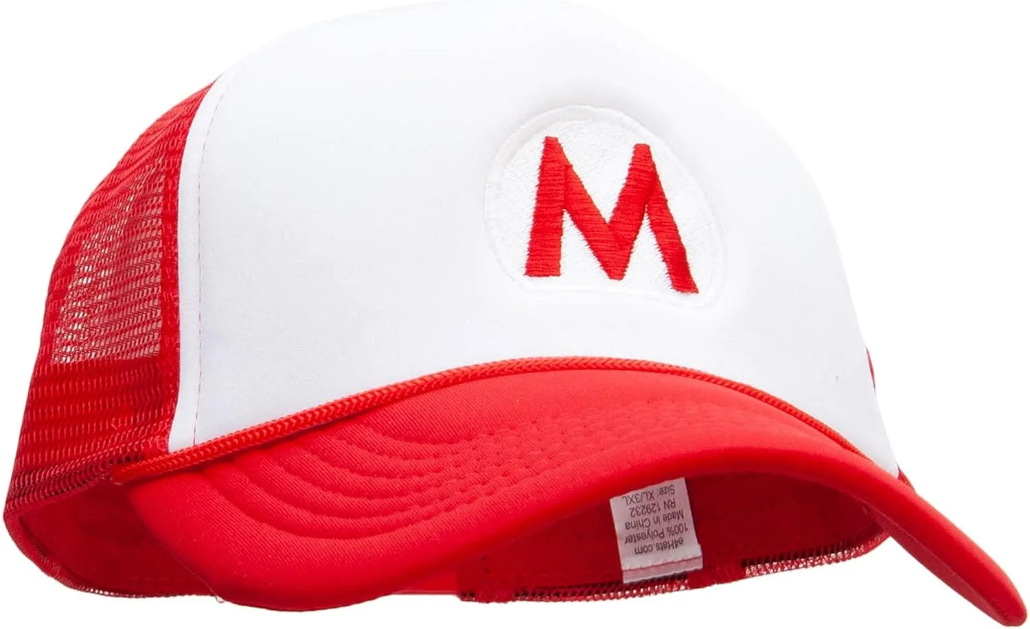 e4Hats.com Mario Luigi Wario Waluigi Big Foam Mesh Truck Cap