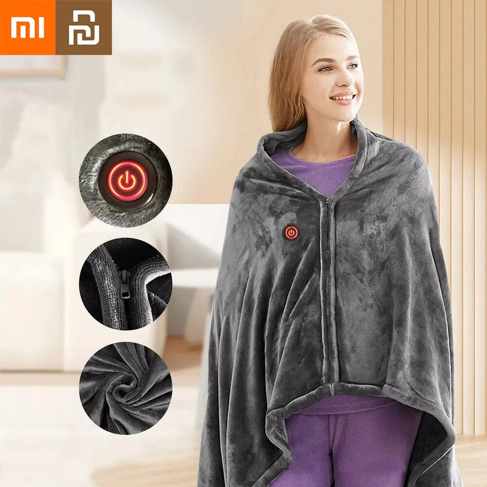Electric Heated Warm Shawl Blanket