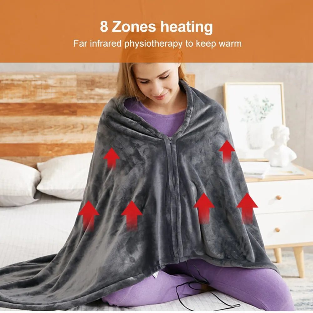 Electric Heated Warm Shawl Blanket