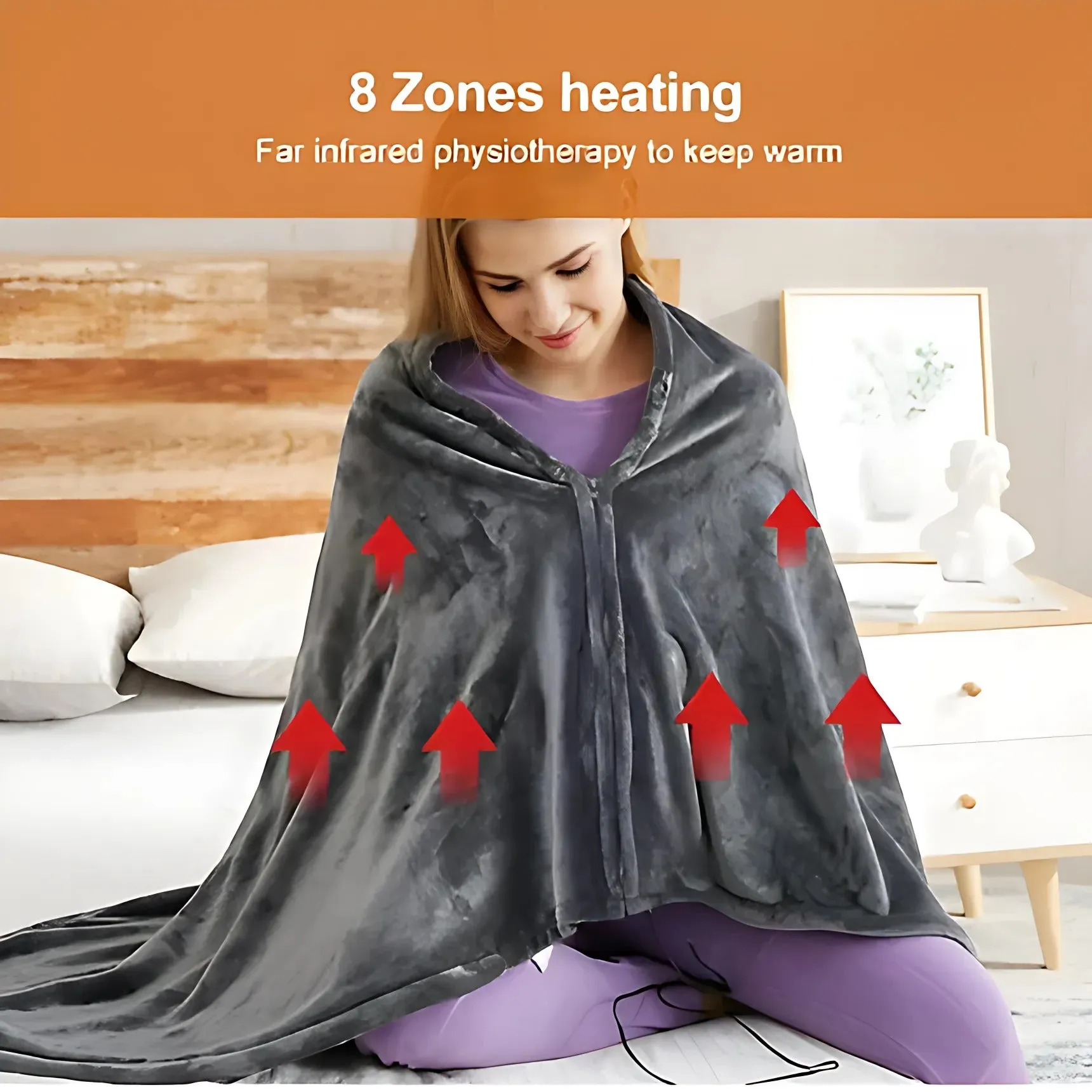 Electric Heating and Warm Shawl Blanket