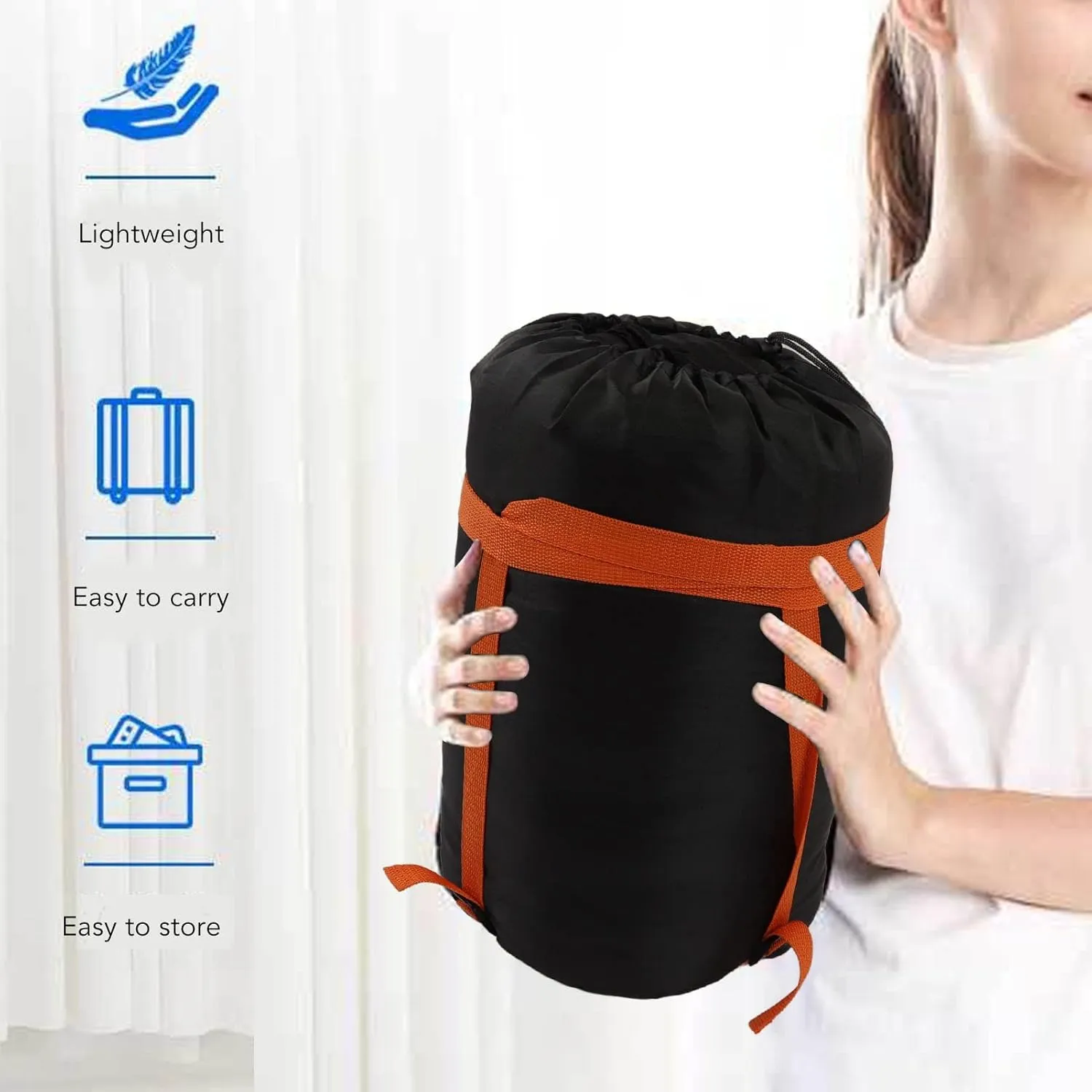 Electric Heating Sleeping Bag Down Cotton USB Heated Thermal Sleeping Bag for Outdoor Camping