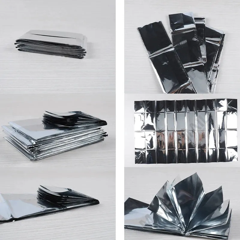 Emergency Foil Thermal Blanket - Essential Outdoor Survival and First Aid Kit