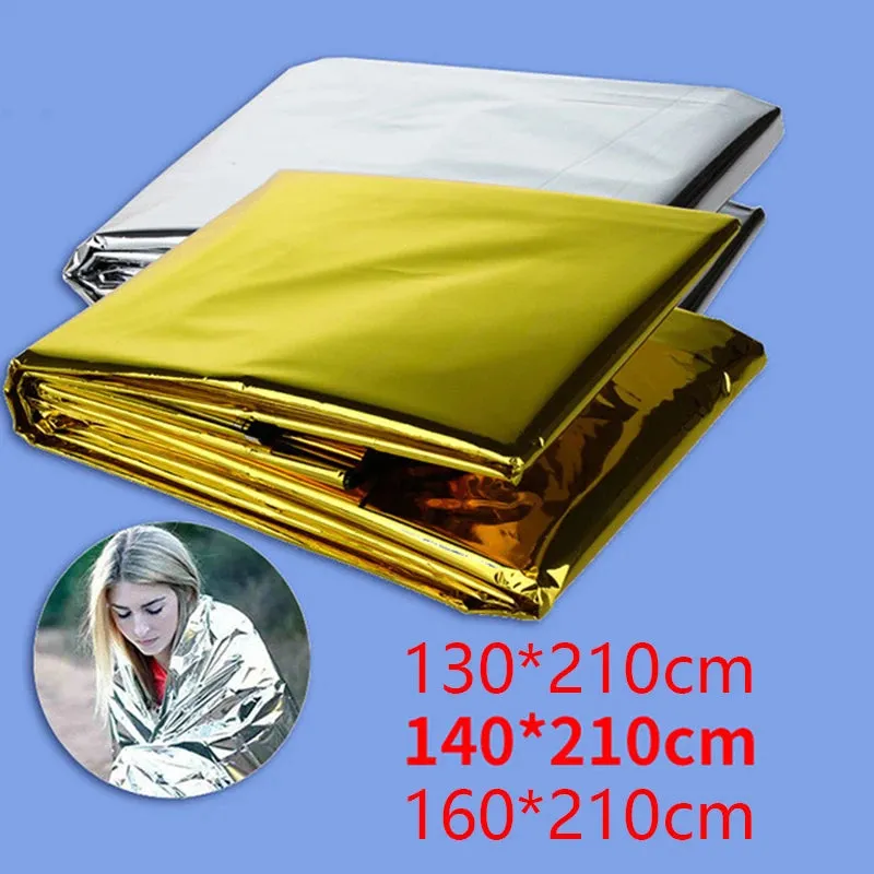 Emergency Thermal Blanket -  Windproof/Waterproof for Outdoor Survival