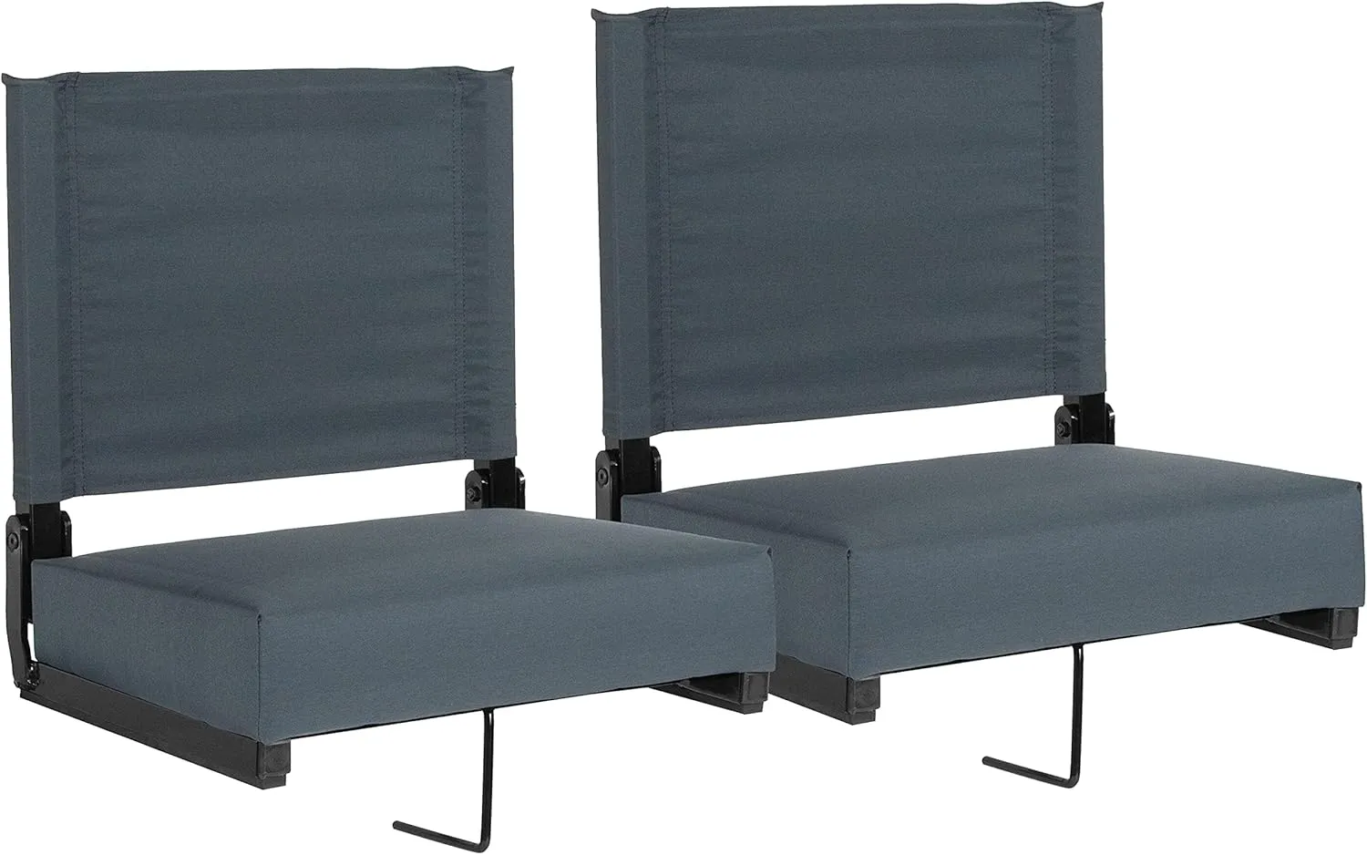 EMMA   OLIVER Lightweight Stadium Chair with Ultra-Padded Seat, 500 lb. Rated