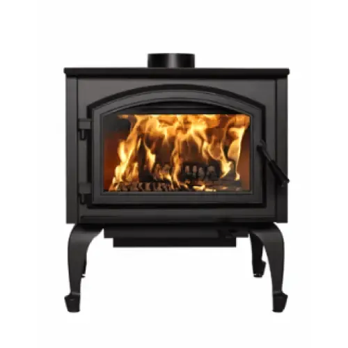 Empire Stove Gateway 2300 Matte Black Wood Burning Freestanding Stove