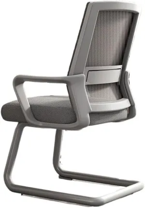 Ergonomic Desk Chair Office Chair, Ergonomic Desk Chair, Middle Back Desk Chair Breathable Mesh Home Office Chair Office Chair(Gris)