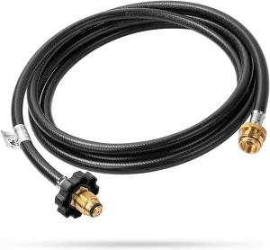 F273704 10FT Propane Hose Adapter Compatible With Mr Heater Big Buddy Series, Fits Mr Buddy Heater to Propane Tank MH9BX MH18B, Assembly Hose Adapter