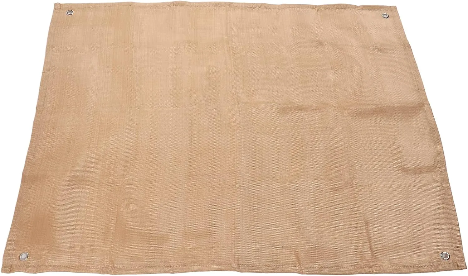 Fiberglass Welding Blanket, High Temp Flame-Resistant Fabric,4' x 6' Fireproof Blanket 1/3”(8mm) Thickened Weld Shieldes with Grommets Thermal Resistant (100*80cm)