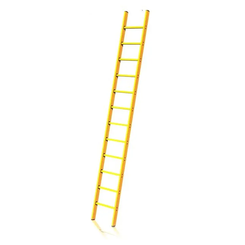 Fibreglass GRP Single Section Pole Ladders - 4 m