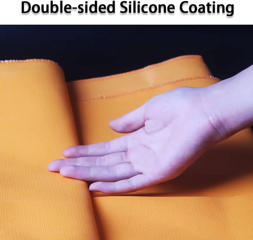 Fire Blanket Double-Sided Silicone Coating Fire Blanket, Fire Escape Self-Rescue Blanket, Simple Operation Emergency Blankets, 3 Kinds of Packaging (Color : Bagged, Size : 39 * 39inches)