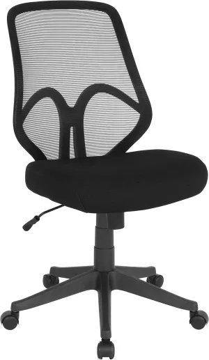 Flash Furniture Salerno Series High Back Black Mesh Office Chair