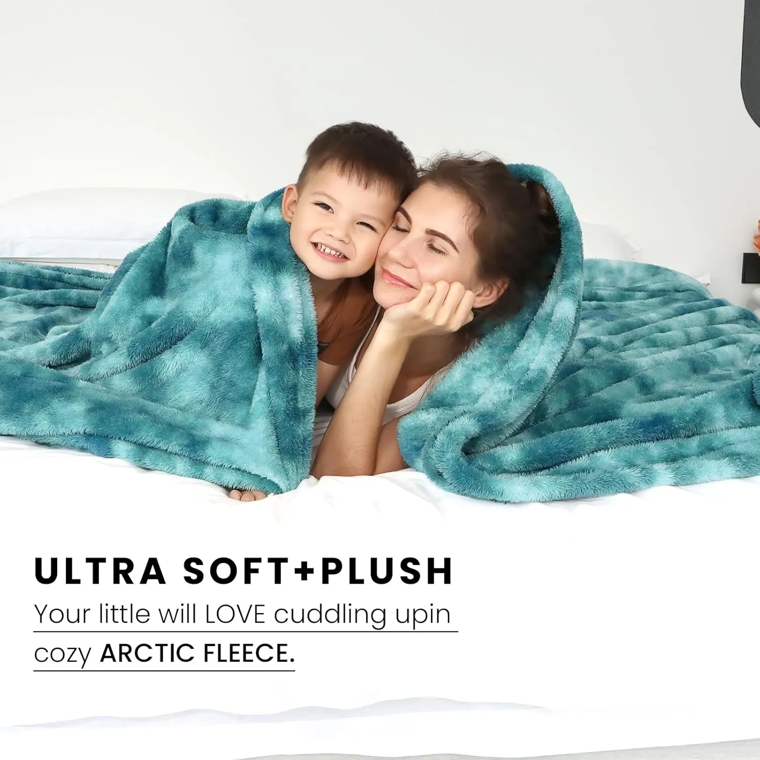 Fleece Throw Blanket Cozy Soft Lightweight Throw Blankets Warm Plush Lightblue fall blankets and throws Couch Sofa Bed Camping Travel Picnic Outdoor Blanket Bedding Kid Baby Boys Girls Adults 60x80 in