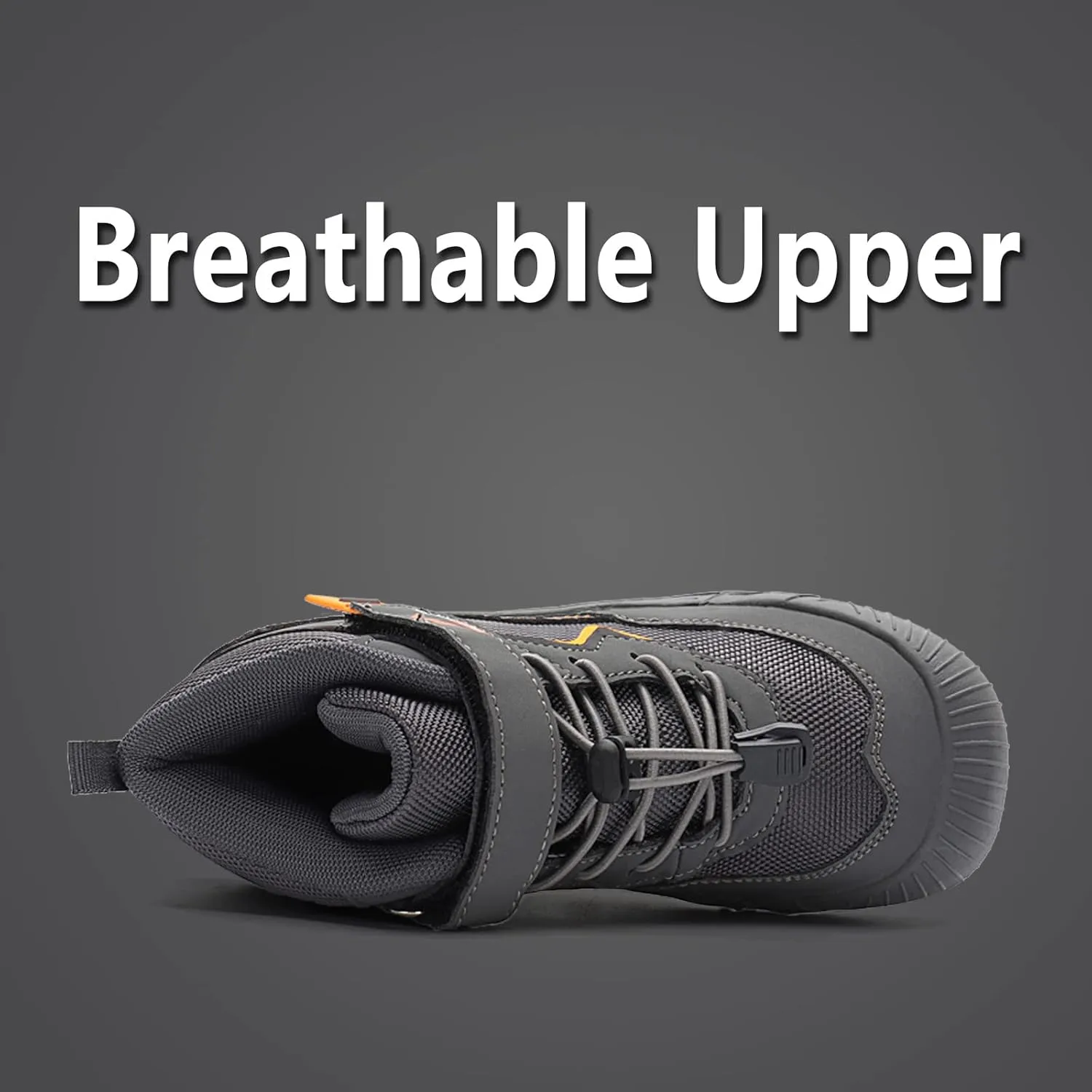 FLIOZY Hiking Boots Boys Girls Walking Shoes Kids Anti Collision Non Slip Hiking Boot Outdoor Trekking Walking Sneakers