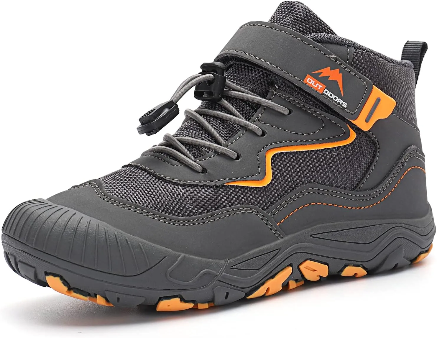 FLIOZY Hiking Boots Boys Girls Walking Shoes Kids Anti Collision Non Slip Hiking Boot Outdoor Trekking Walking Sneakers