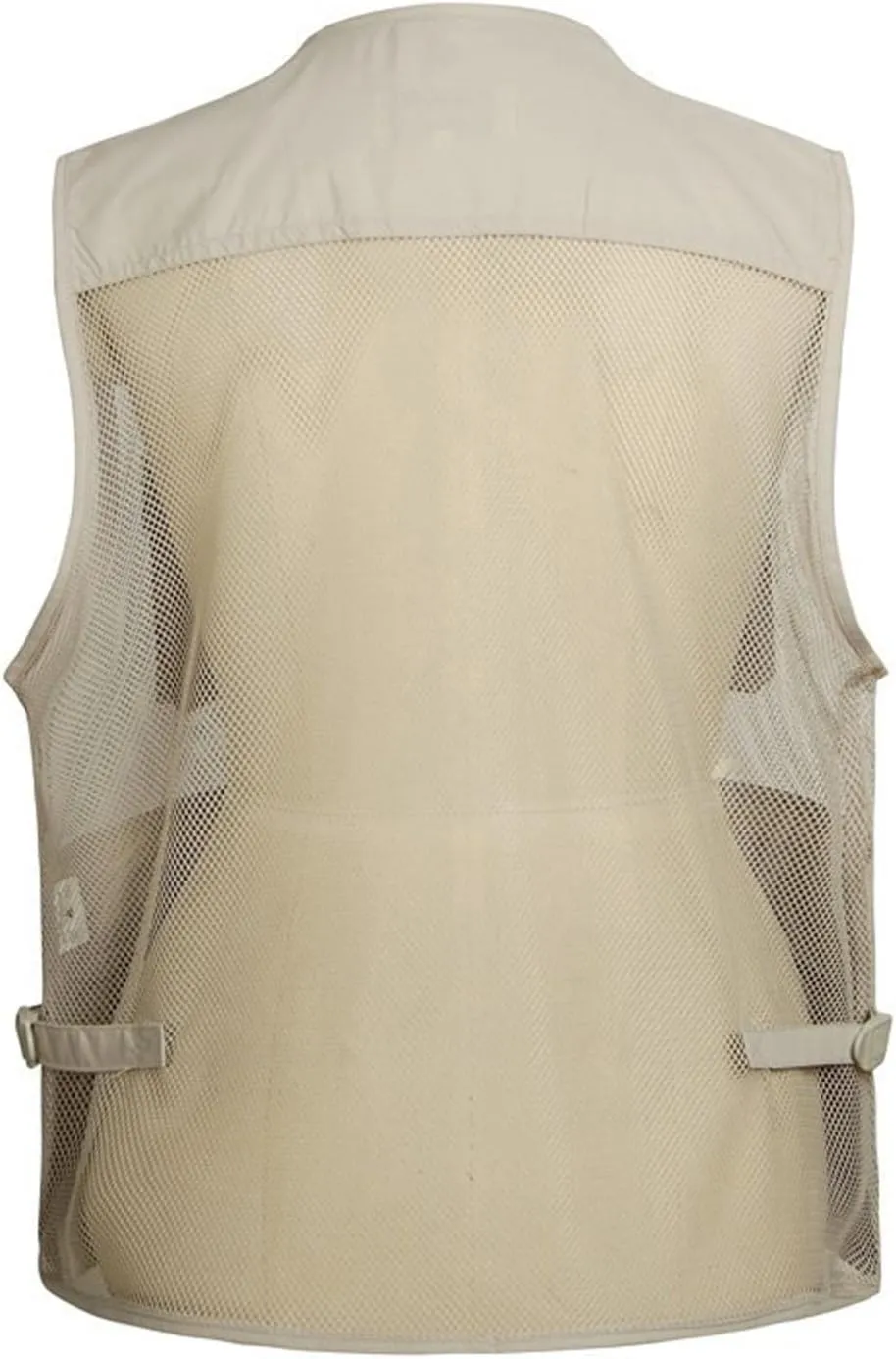 Flygo Mens Summer Outdoor Work Safari Fishing Travel Photo Vest with Pockets