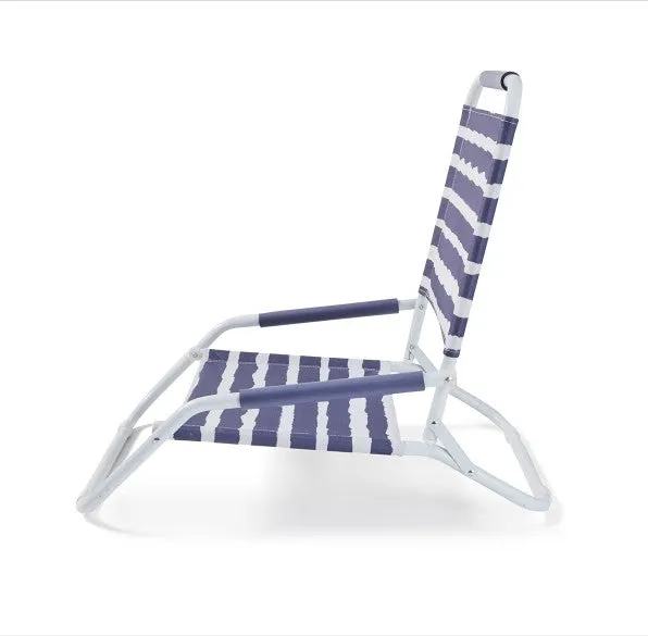 Foldable Beach Chair Stripe/Ideal for Outdoors
