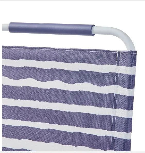 Foldable Beach Chair Stripe/Ideal for Outdoors