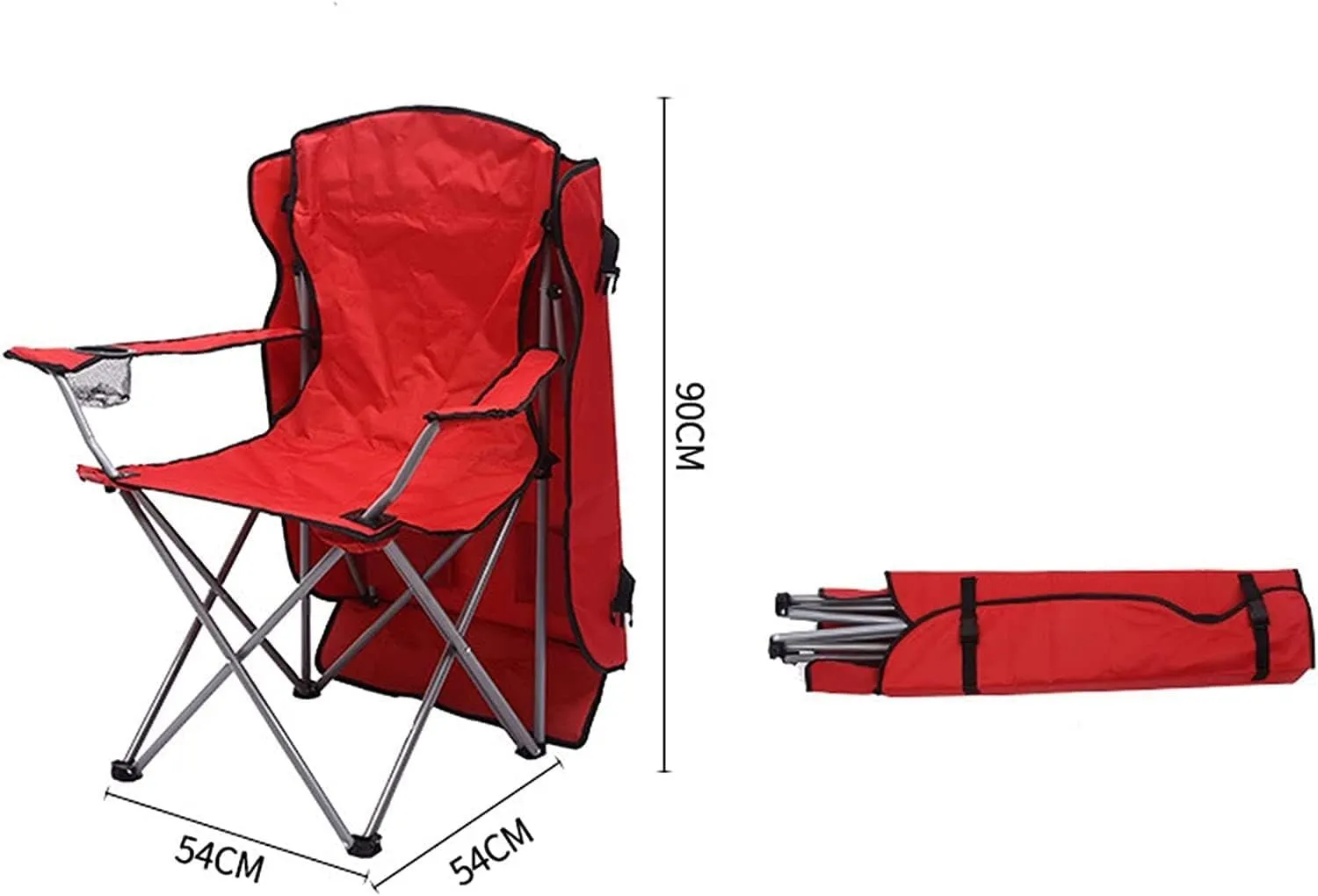 Folding Chairs Camping Chair with Shade Canopy Chair, Folding Recliner, Adjustable Outdoor Beach Lightweight Sunshade Folding Chairs Portable Camping Chair(Blue)