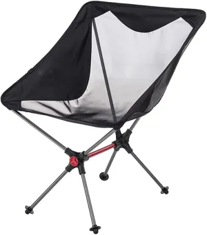Folding Chairs Outdoor Camping Outdoor Folding Chair Camping Beach Portable Simple Backrest Folding Sketching Seat Stool with Mesh Fabric Backrest Camping Chair