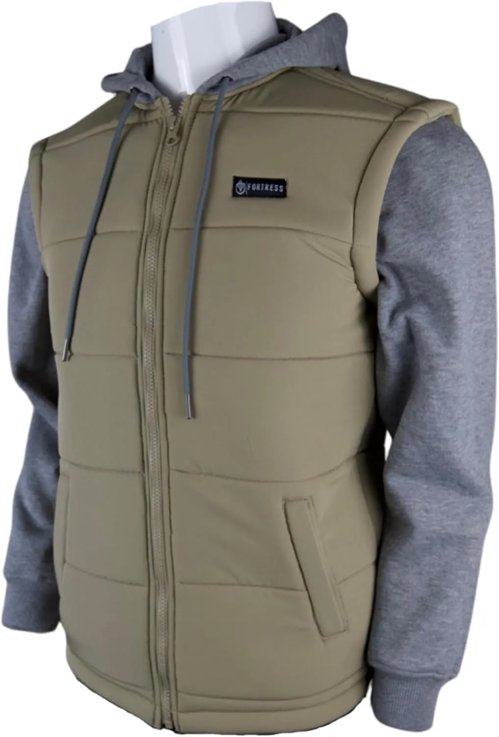 Fortress Terra Hoodie Insulated with USA Made AERIS Technology, Wind and Water Resistant Core (Spring Hoodie)