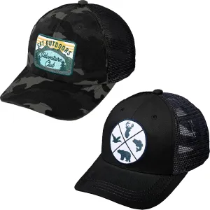 Funky Junque Premium Mesh Trucker Hat - Adjustable Snapback Baseball Cap - Dad's Day Gift - Breathable Outdoor Retro Style