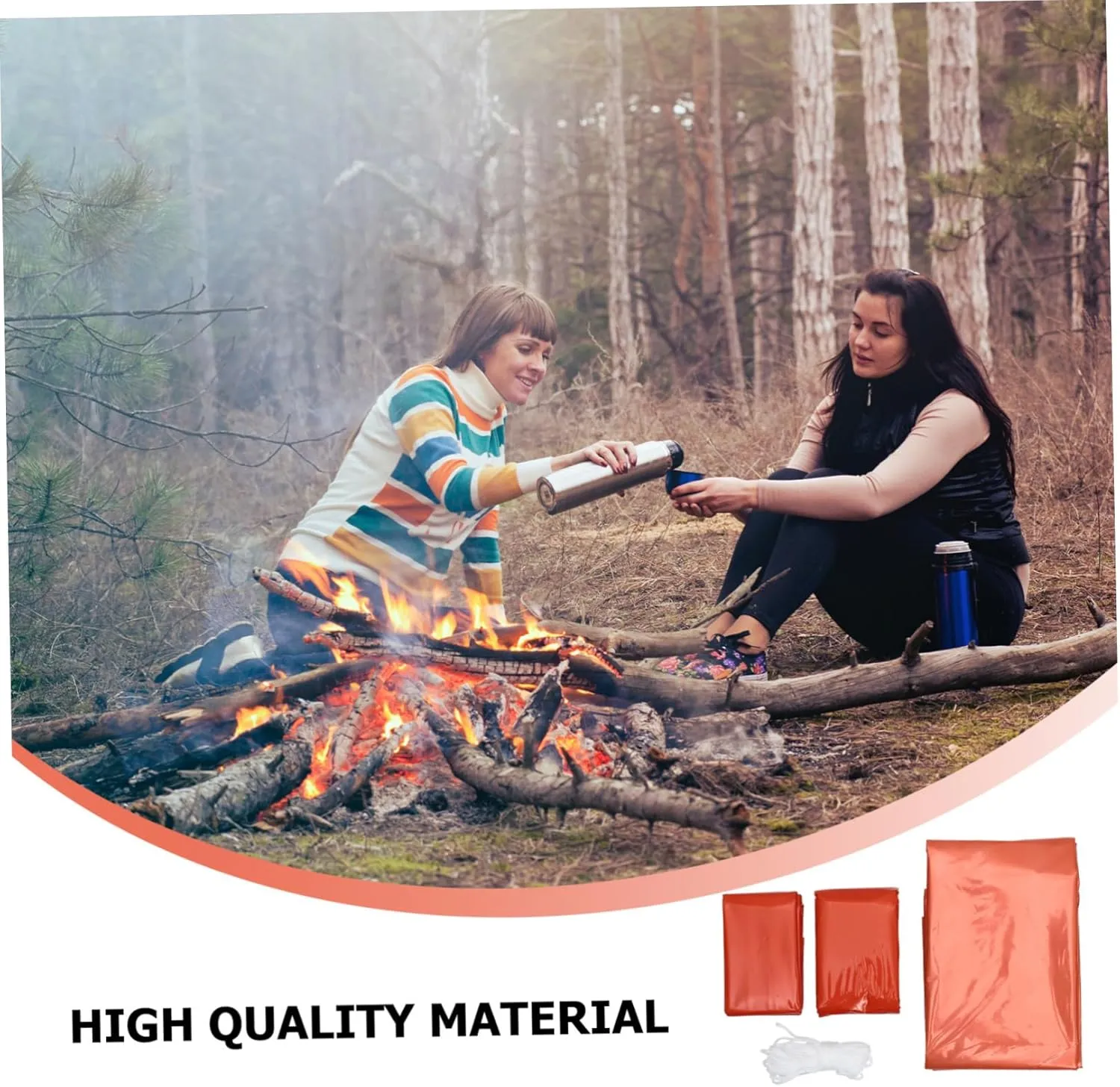 GANAZONO Emergency Tent Set Outdoor Camping Tool Sleeping Pouch Camping Tent Outdoor Tent Emergency Sleeping Sack