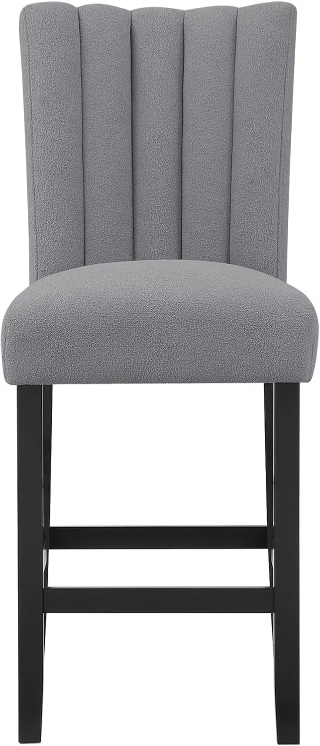 Global Furniture USA D8685 Grey 2PK Stools