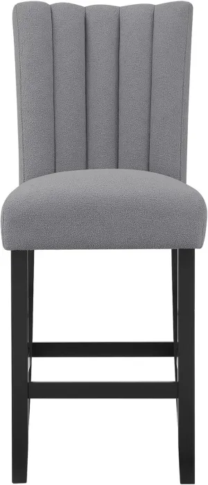 Global Furniture USA D8685 Grey 2PK Stools