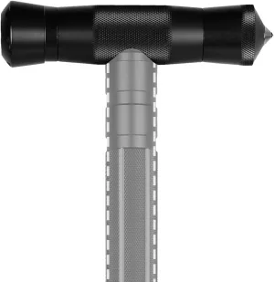 Grip Part for Walking Stick Color Black(G2647 T-Handle)