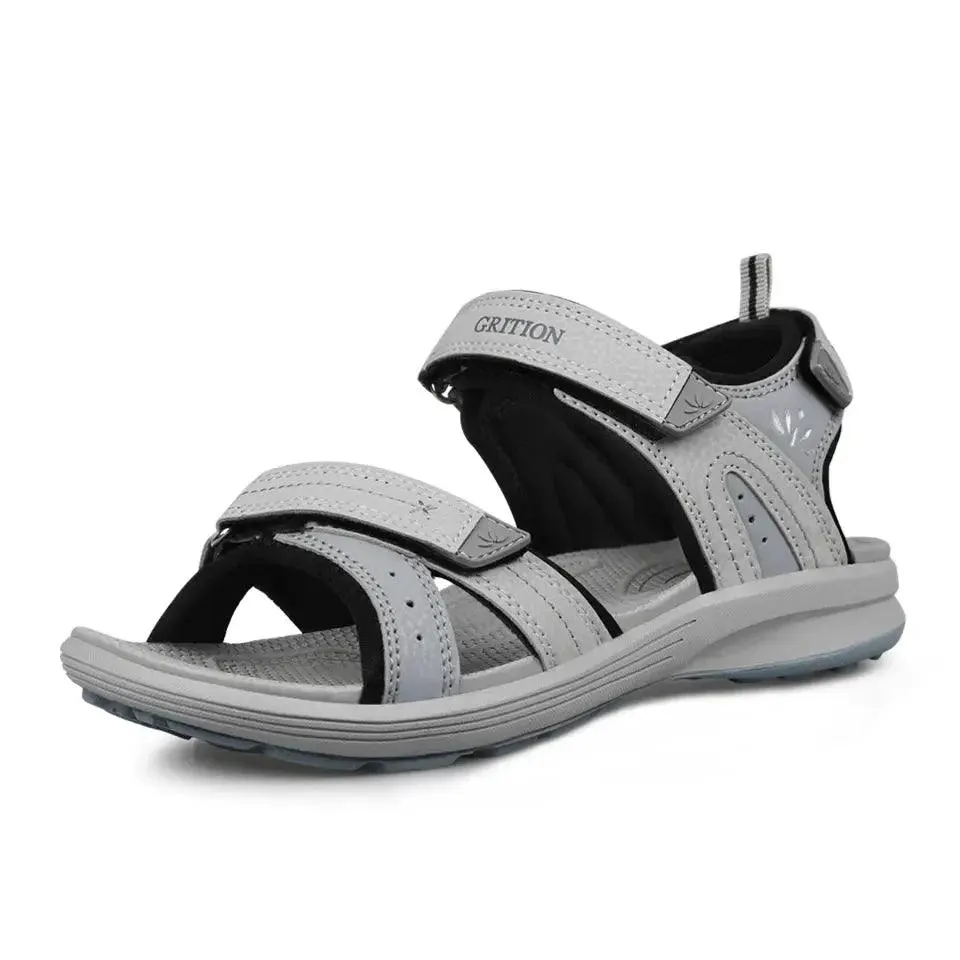 GRITION Womens Outdoor Sandals Summer Flat Trekking Girls Beach Shoes Fashion Light Weight Non Slip Casual Sports 2021 Size 41