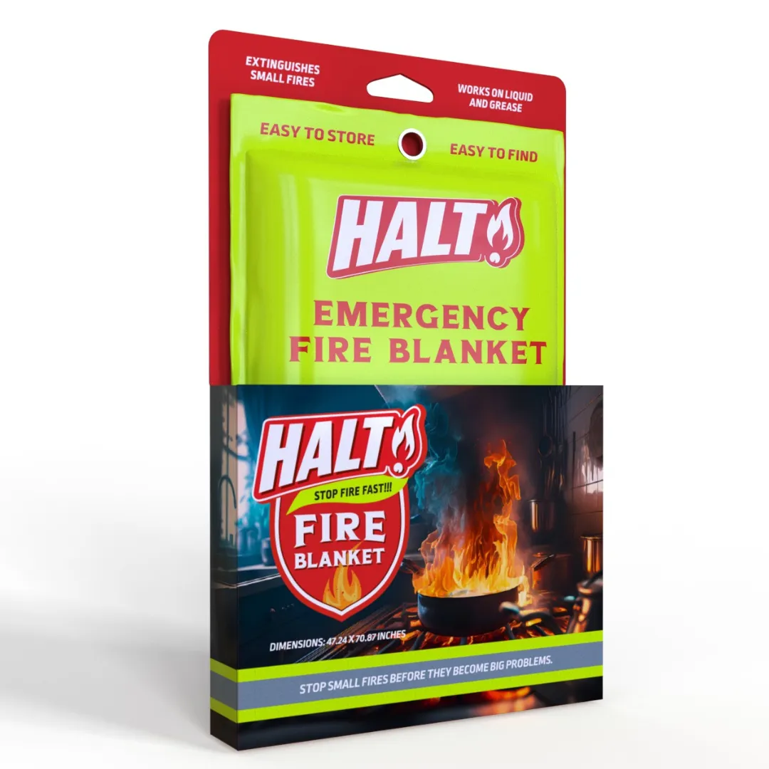 Halt! Emergency Fire Blanket - Single