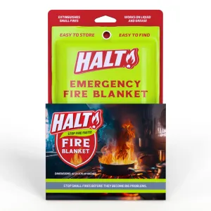 Halt! Emergency Fire Blanket - Single