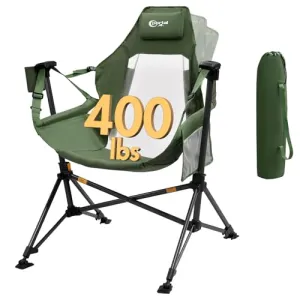 Hammock Camping Chair,Portable Outdoor Swinging Chairs,Rocking Chair for Adults