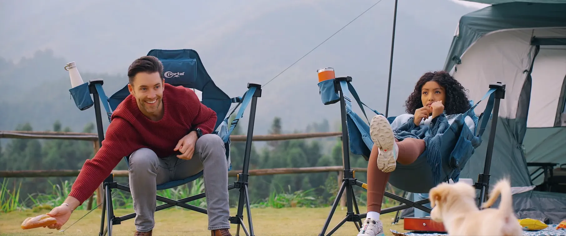 Hammock Camping Chair,Portable Outdoor Swinging Chairs,Rocking Chair for Adults