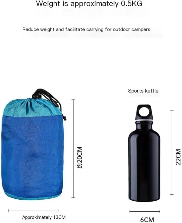 Hammock Outdoor Camping Parachute Nylon Cloth Single Double Outdoor Camping Cycling Indoor Leisure Outdoor Hammock Hammocks for Outside(Gray,B)