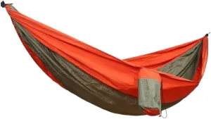 Hammocks Outdoor Camping Parachute Nylon Cloth Single Double Outdoor Camping Cycling Indoor Leisure Outdoor Hammock Camping Hammocks(Orange,B)