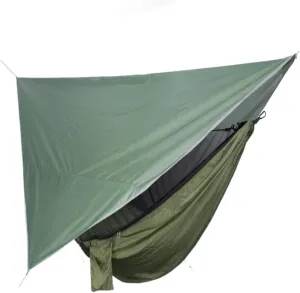 Hamock Mosquito Net Hammock Canopy Set Outdoor Camping Quick Opening Hammock Plus Rainproof Sunshade Canopy Hanmock(B)