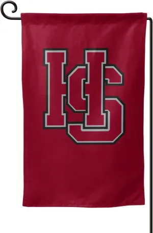 Hampden Sydney College Logo Garden Flag - Double Sided Banners For Outdoor Indoor Home Garden Yard Decorations