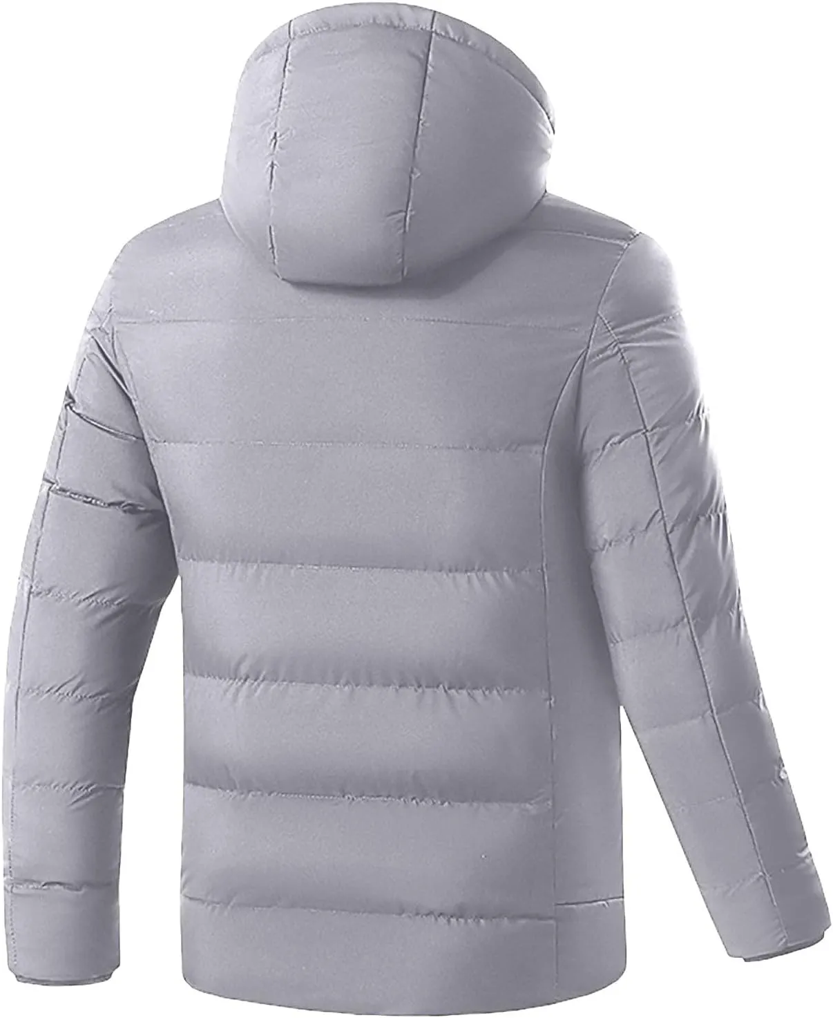 Heated Jacket for Men Women with 15 Heating Areas Heated Coat Heated Body Warmer USB Electric Heated Outerwear