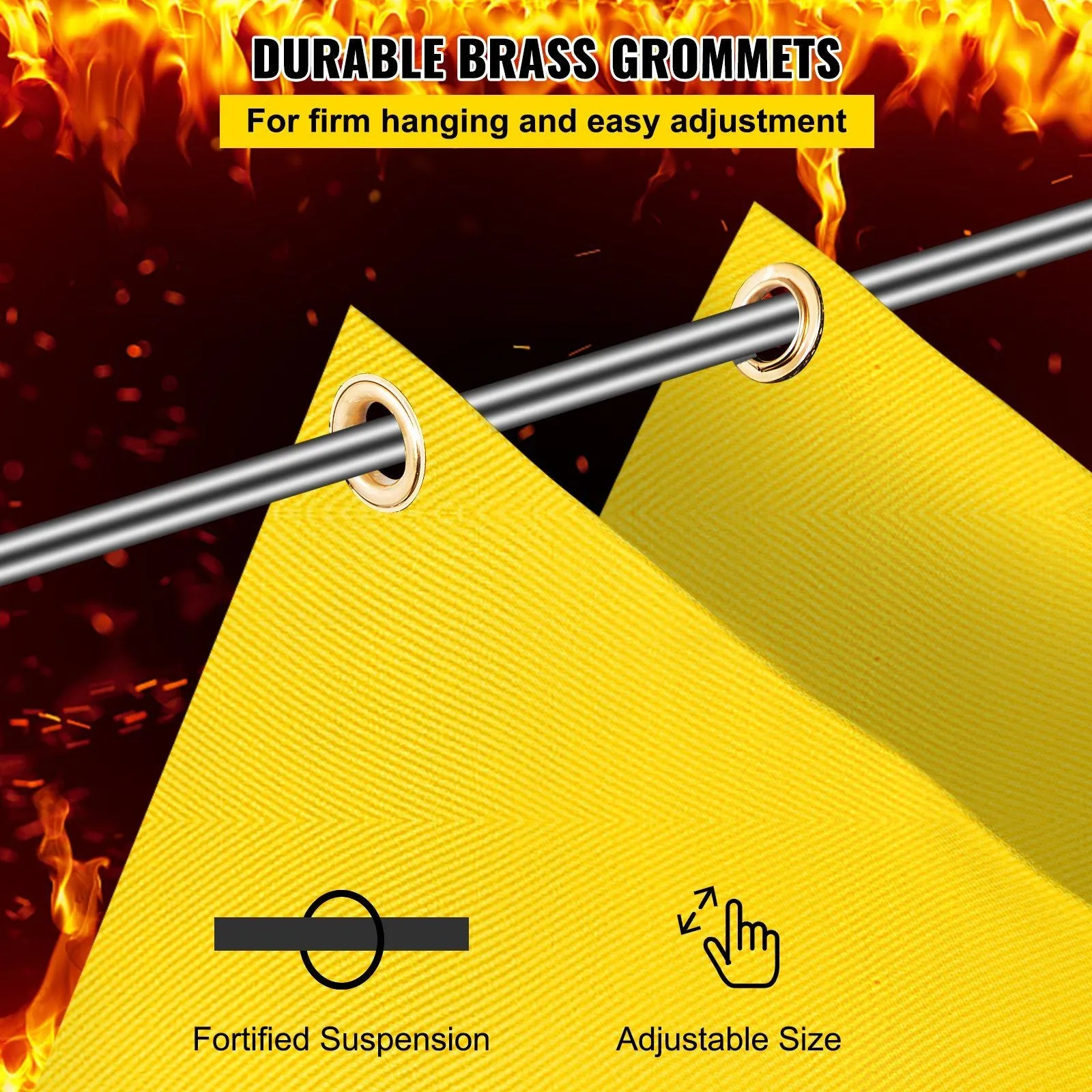Heavy-Duty Fire Retardant Welding Blanket