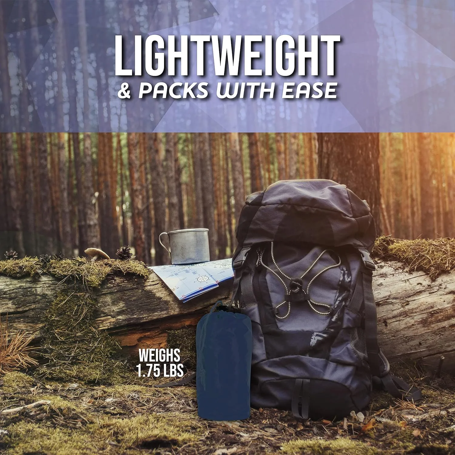 Heavy Duty Rain Poncho for Backpacking, Waterproof Lightweight for Adults, Military, Emergency, Camping, Men, Women