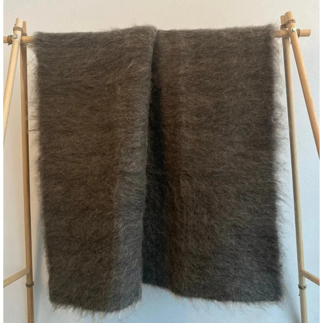 Heavy Throw Blanket Sheep Wool Organic