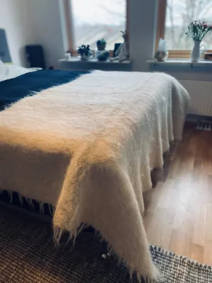 Heavy Throw Blanket Wool Organic